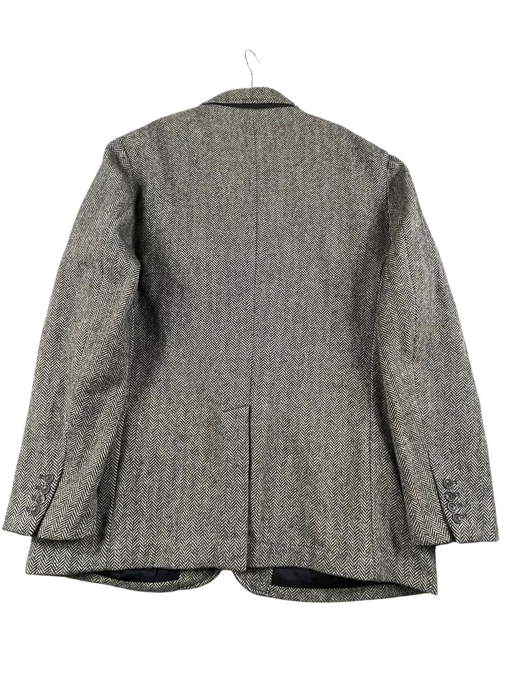 American Living Wool Herringbone Classic Quiet Luxe Career Blazer Sport Coat XXL